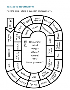 ESL Board Games: How to Make Conversation Board Game