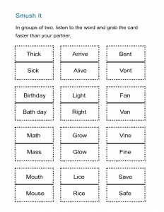 pronunciation homework esl