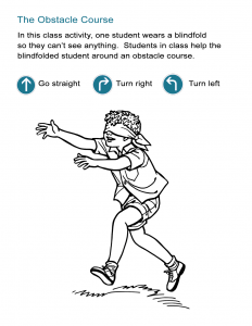 Blindfolded Maze Game Teaches Obedience