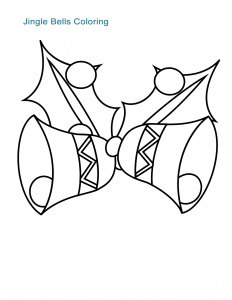 Jingle Bells Coloring Sheet