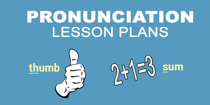 english pronunciation exercises - lesson plans