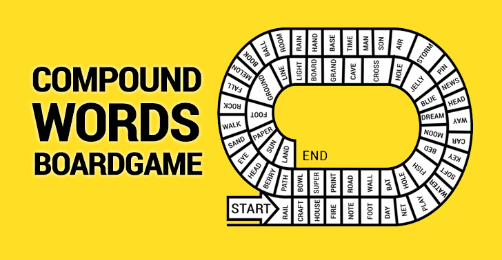 Compound Words Game Board