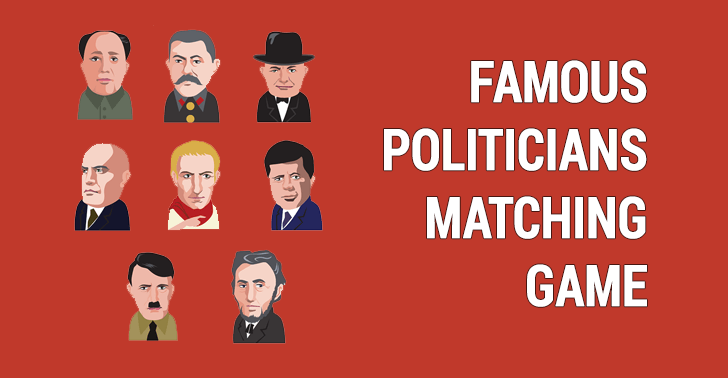 Famous Politicians Worksheet: Let’s Talk Politics