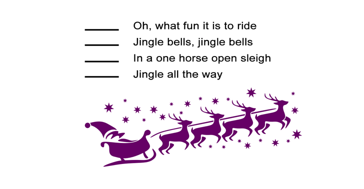 Jingle Bell Rock song and nursery rh…: English ESL worksheets pdf & doc