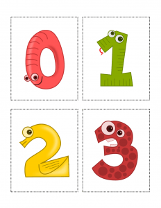 Free Animal Number Flashcards: From 1 to 10 - ALL ESL