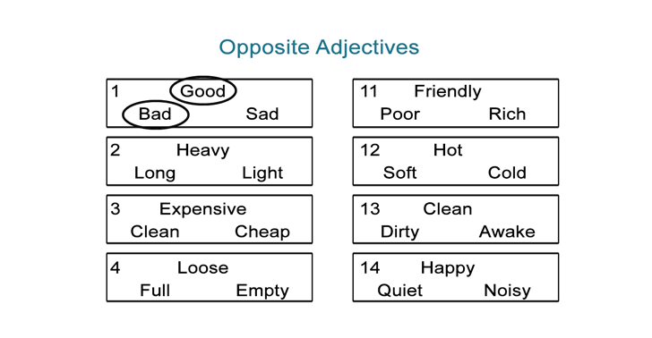Opposites for Kids: Find the 2 Opposite Words in Each Group
