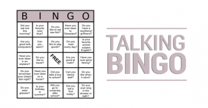 ESL Bingo Free Worksheet: Stand-Up Bingo