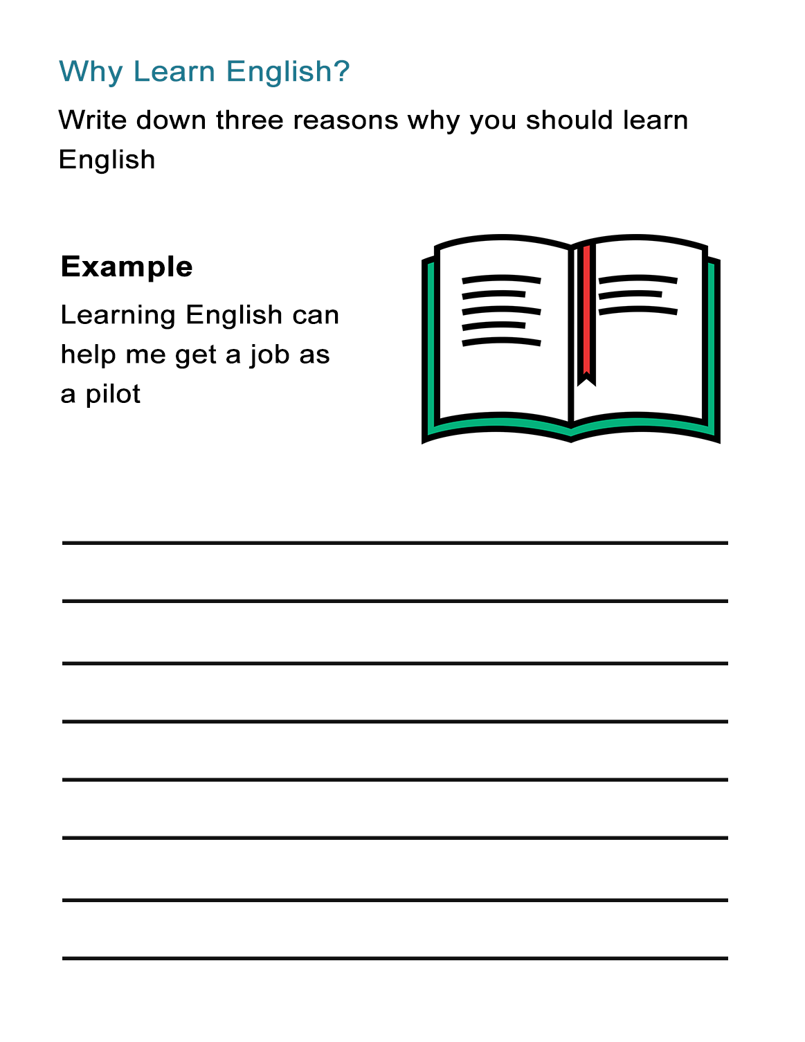 homework for learning english