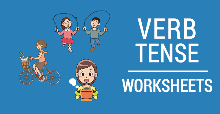 5 Verb Tense Worksheets: Past, Present and Future Conjugation