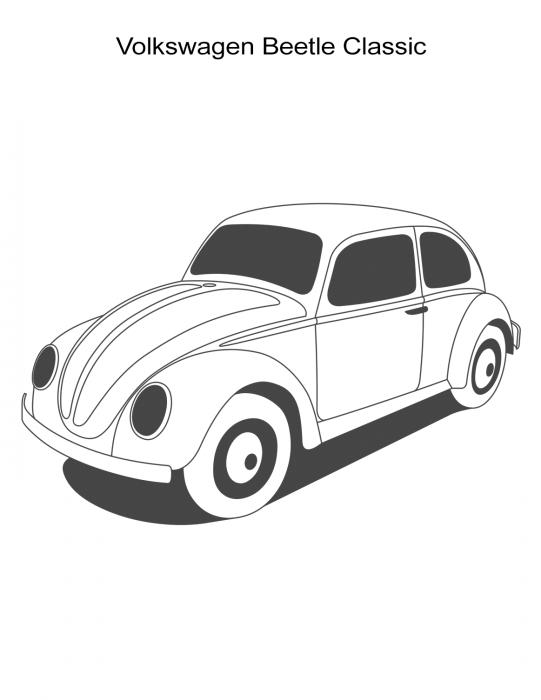 10 Car Coloring Sheets: Sports, Muscle, Racing Cars and More - ALL ESL