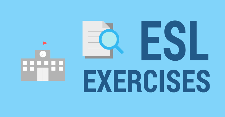 esl exercises