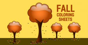 5 Free Fall Coloring Sheets: Autumn Season Coloring Pages
