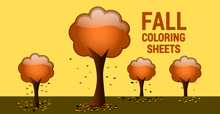 fall coloring sheets