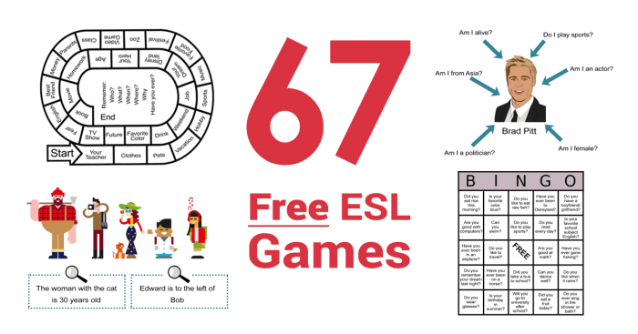 FREE! - Games Pack for English Summer Schools (teacher made)