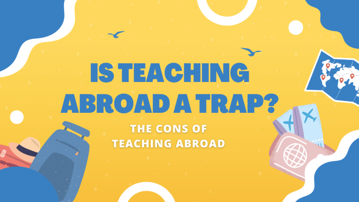 Is Teaching Abroad a Trap