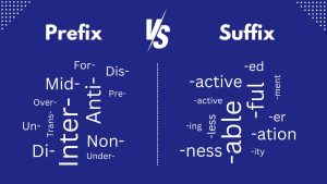 Prefix vs Suffix: What’s the Difference?